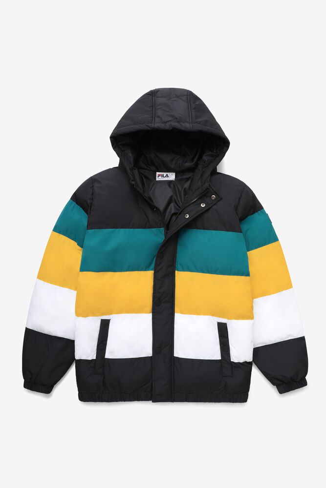 Fila Giovanni Puffa Jacket Multicolor - Mens - 82641OZBF